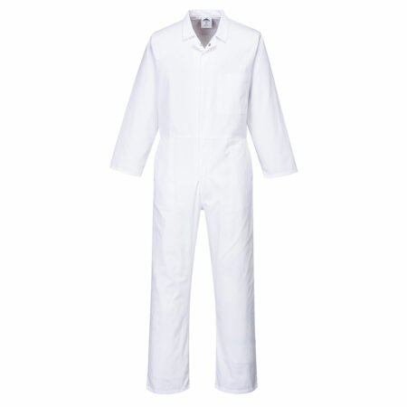 Food Industry No Pocket Coverall